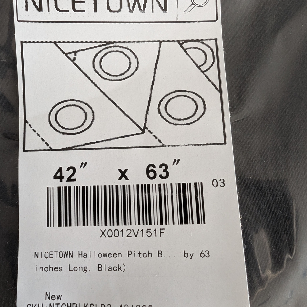 Blackout Curtains - Black